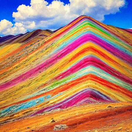 Colorful like vinicunca