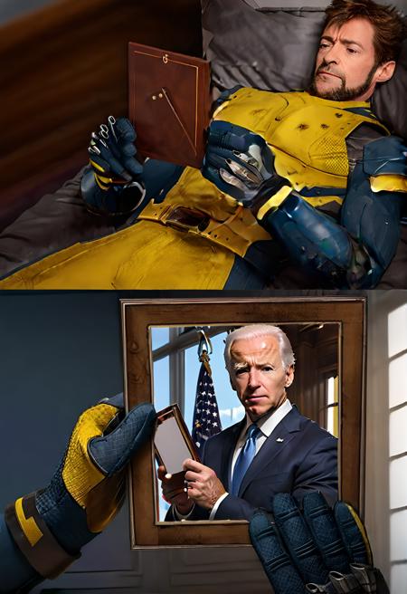 Wolverine Remembers Meme SDXL( Hugh Jackman Edition)