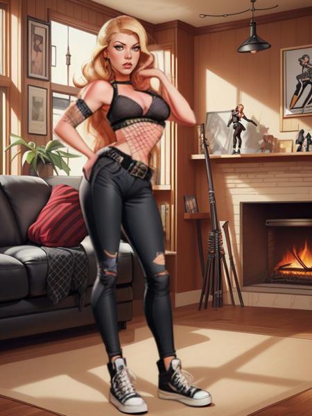 Coca Cola ( Gil Elvgren/Haddon Sundblom) Pinup Style