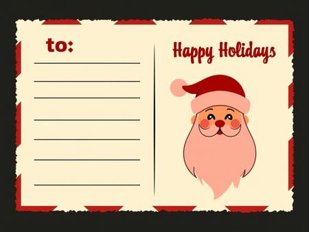 ? Christmas Postcard Template - Print your own generated X-mas card! ? [Flux]版本v1.0 (ID: 1157870)