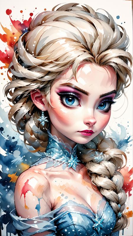 WatercolorStyle (IL + PONY)版本PONY (ID: 1078367)
