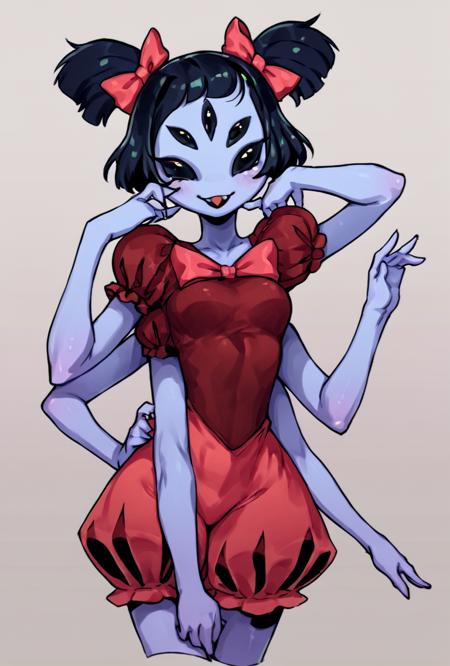 Muffet - Undertale (Illustrious & Pony LoRA)版本v2.0 (ID: 499118)