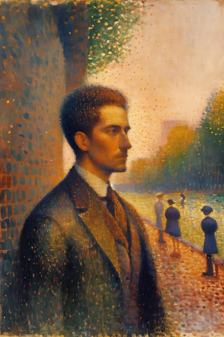 style of Georges Seurat 403
