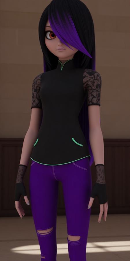 Juleka Couffaine, Ladybug, Miraculous. Different models and attires.