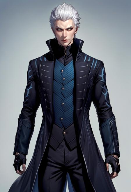 [Animagine XL V3] Vergil | Devil May Cry 5版本v1.0 (ID: 313262)