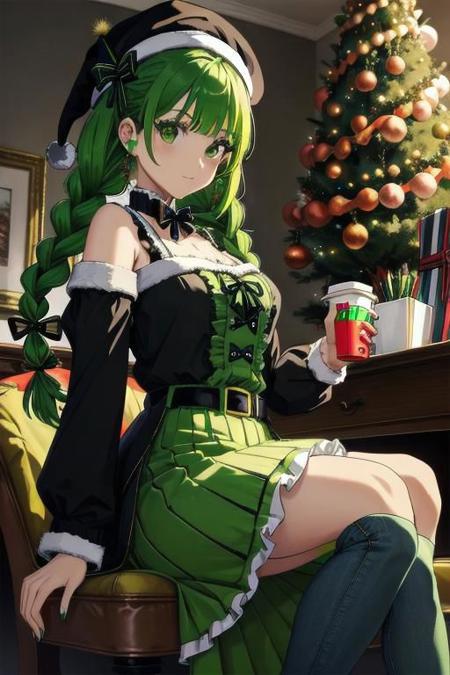 Gothic Chick @ Xmas (Embedding)