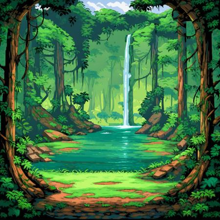 16-bit pixel backgrounds (v2)