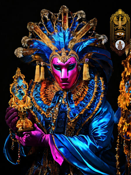 Venetian Carnival Dress Mask ?PapyLoop?