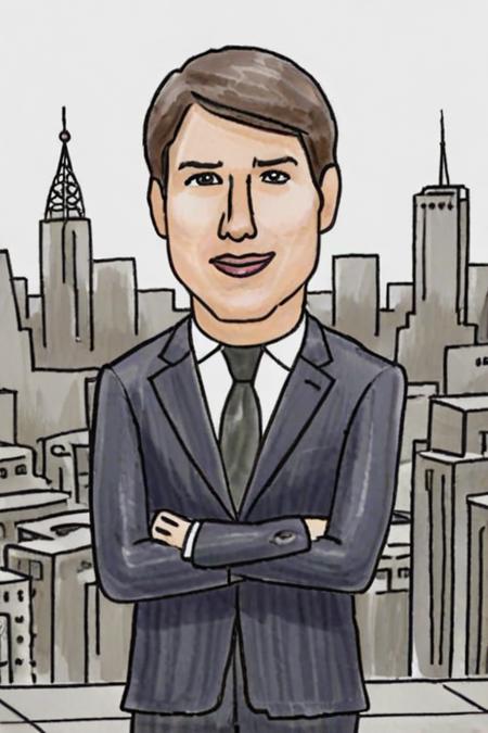 The Good Fight cartoon style