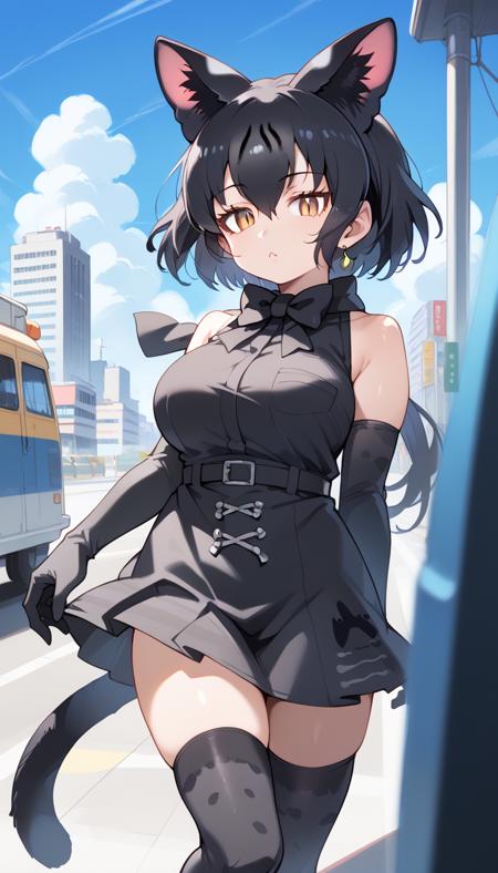 ブラックサーバル (けものフレンズ) / Black Serval (Kemono Friends) [Pony Diffusion]