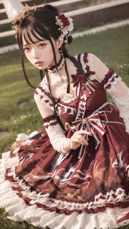 【西洲梦鲤】Dress No.16 Red Dress