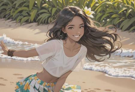 Anime Hawaiian / Polynesian Style