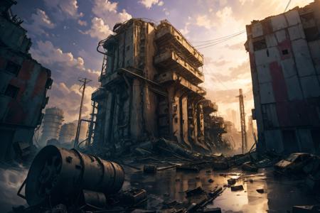 Old Time Post Apocalyptic Enviroment