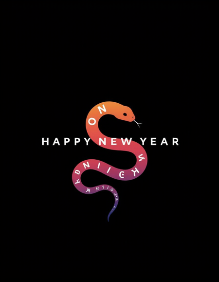 Snake Inspired Typography (Lora)