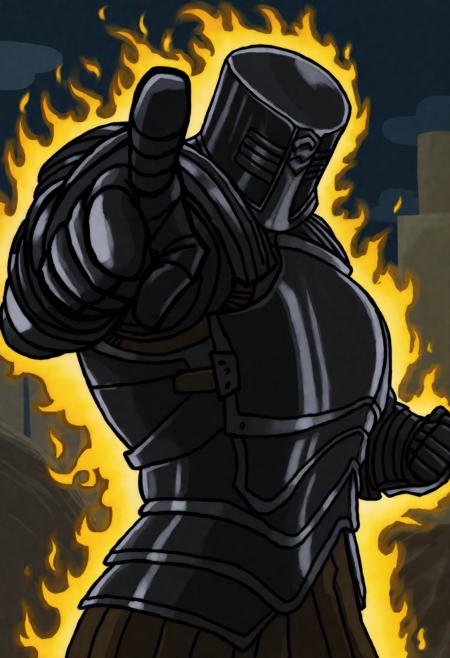 Black Iron Tarkus [Illustrious & Pony • Dark Souls]