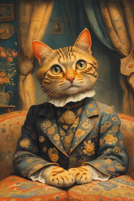 style of Louis Wain 120
