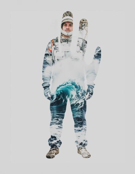 Double exposure - Dan Mountford Style
