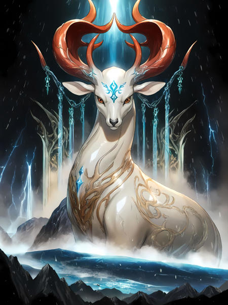 山海异兽(努力更新中)/Chinese Monsters Book版本夫诸(Fuzhu deer)v1.0 (ID: 567066)