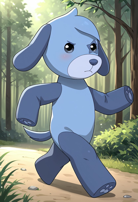 Aster the Star Pup [Plushie Style]
