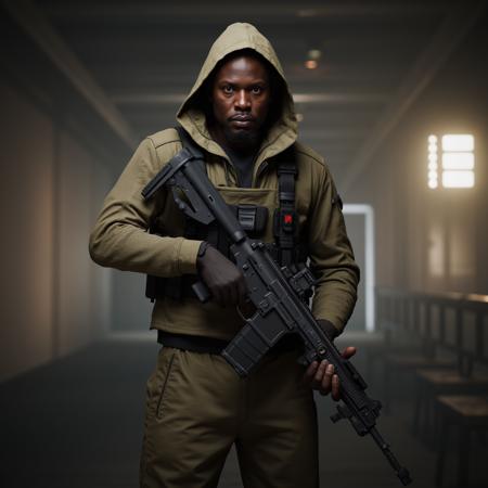 Battlefield + (2042) military cinematic style XL + F1D