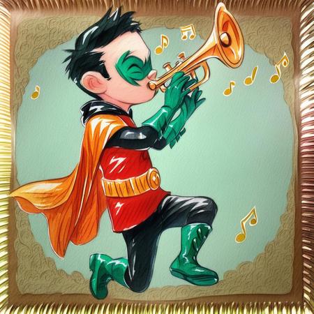 Robin - Batman Mini Gotham版本Robin - Batman Mini Gotha (ID: 1073990)