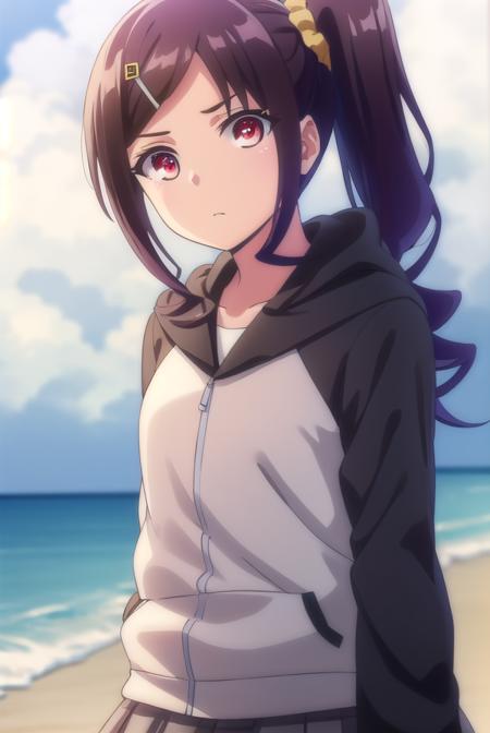 Akari Ooshiro (大城 あかり) - Harukana Receive (はるかなレシーブ) - COMMISSION版本anime s1 (ID: 271833)