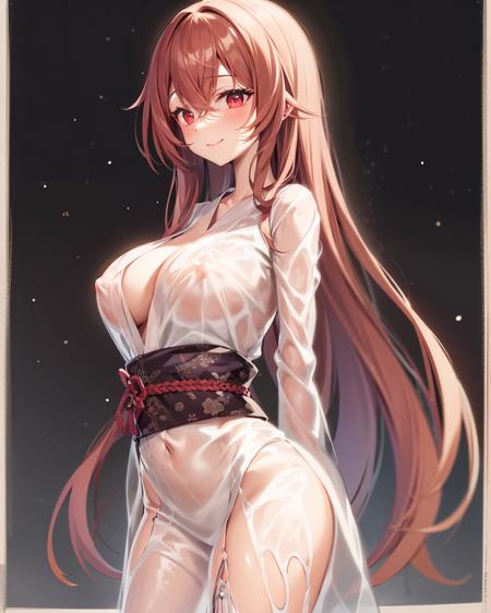 【Costume】See-Through Kimono (With multires noise version) 透明和服
