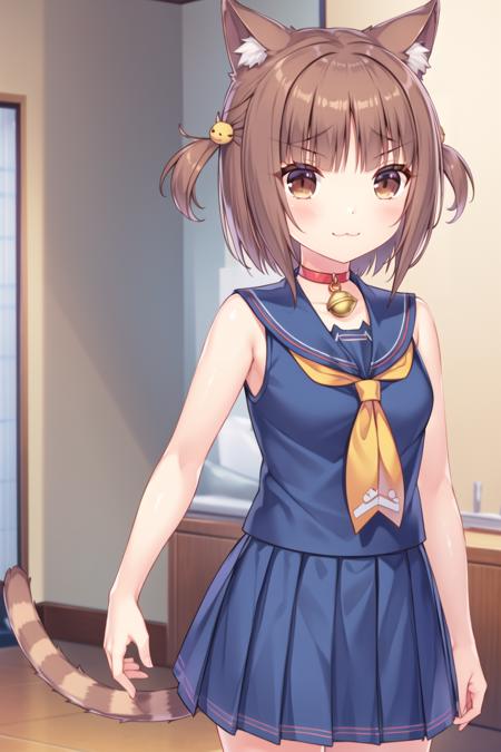 nekopara-azuki-dreambooth+lora版本v2.0(Hand repair) (ID: 206214)