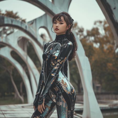 VNS - Glossy bodysuit XL