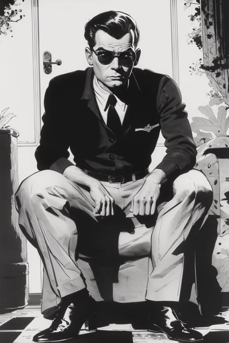 style of Milton Caniff 369