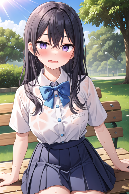 Worried eyes / 困り顔の眼