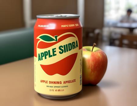 Taiwan civilian drink ( Apple Cider )