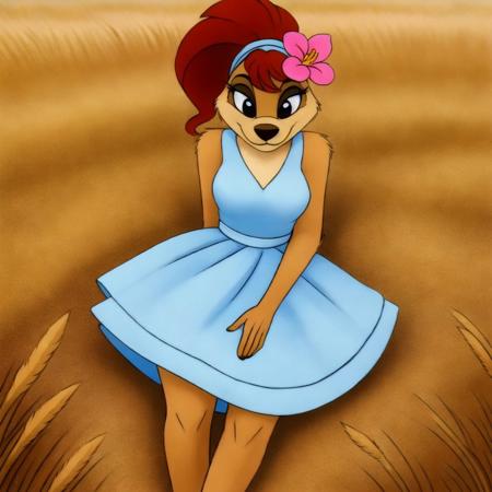 Alien Princess in meerkat form (The Lion King's Timon and Pumbaa)