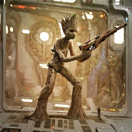 Groot (three versions) - Marvel
