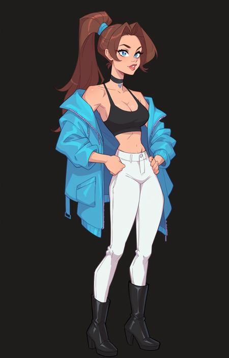 Cartoon style
