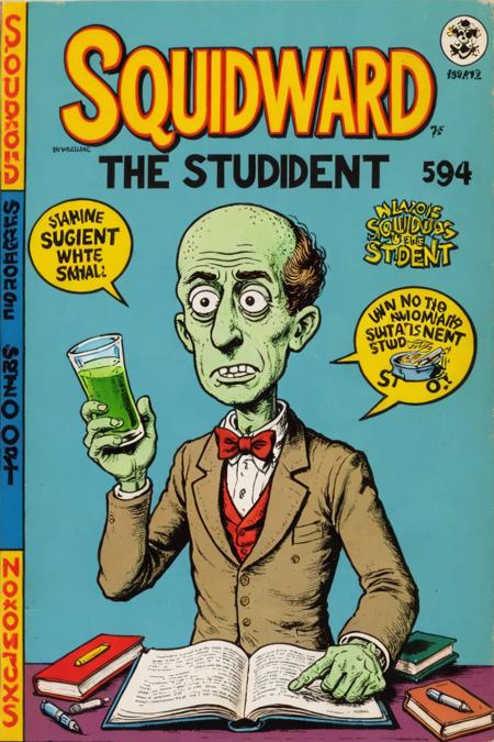 The Wizard's Vintage Comic Book Cover