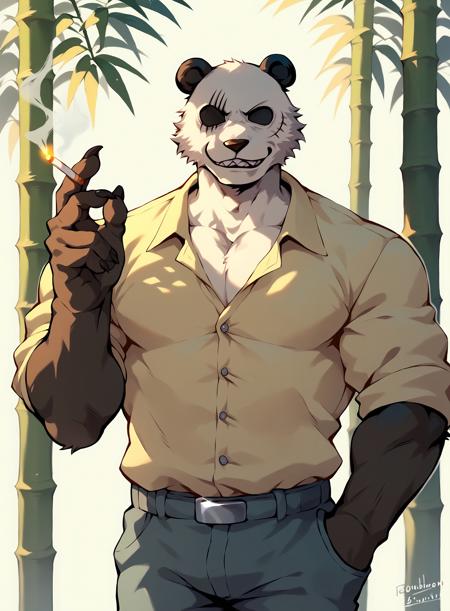 Gouhin (Beastars) for PonyXL版本v1.0 (ID: 641399)