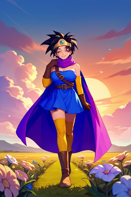 Heroine/主人公 (Dragon Quest III) SDXL LoRA [Pony Diffusion]