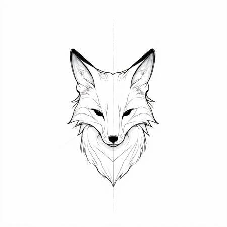 Minimalist Line Art (SDXL, Pony)版本Flux (ID: 789742)