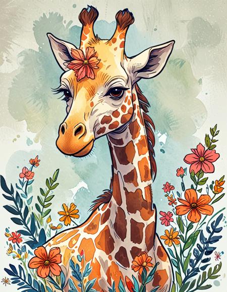 Watercolor Sketch Style [XL+Pony]