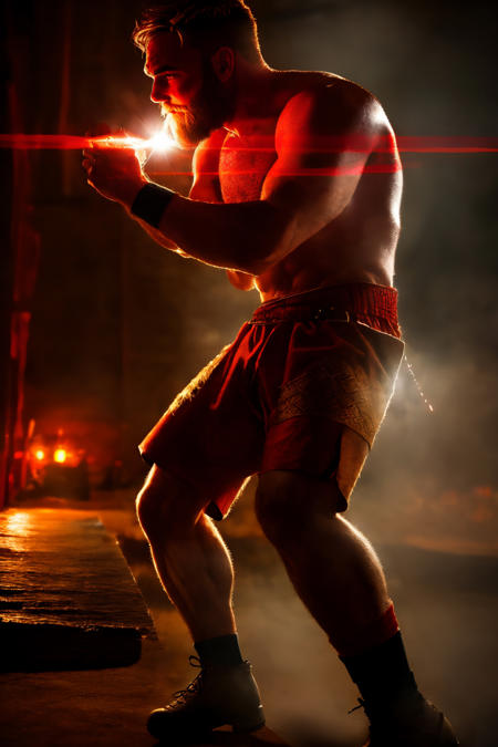 Anamorphic Lens Flare