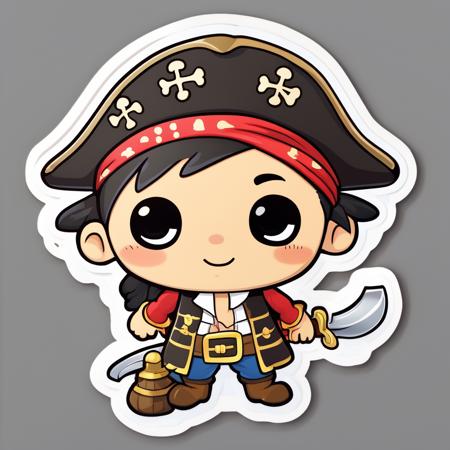 Stickers.Redmond - Stickers Lora for SD XL