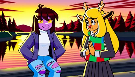 Deltarune XL + 1.5 LoRA