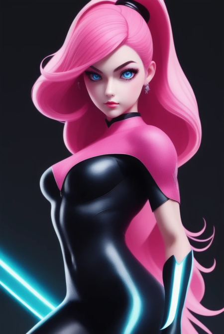 Neon 3D Anime