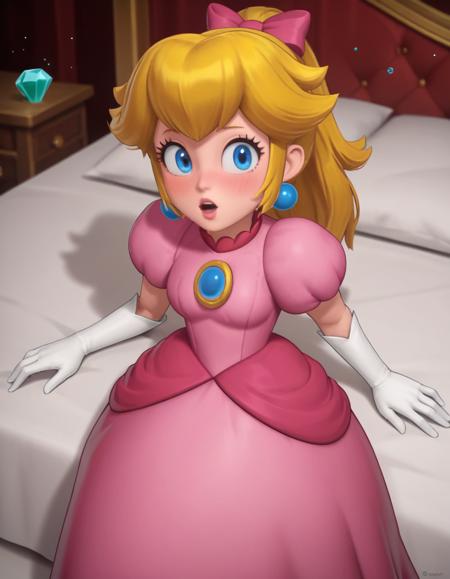 Princess Peach (ピーチ姫) - Super Mario Bros - COMMISSION