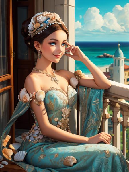 Sandy Toes and Seashell Smiles - Gown 8