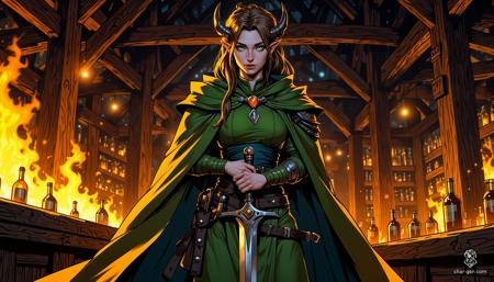 Stylized Fantasy Illustration
