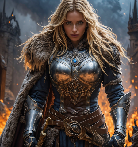 Female Warrior (Knight, Paladin, Fighter)