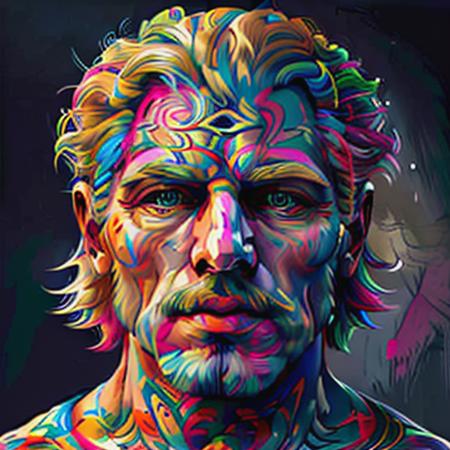 Psychedelic, Multi-Colored Style Art (1)