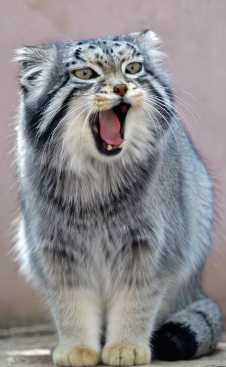 狲思邈，中国最著名的兔狲 | Sun Simiao, a Pallas's cat.
